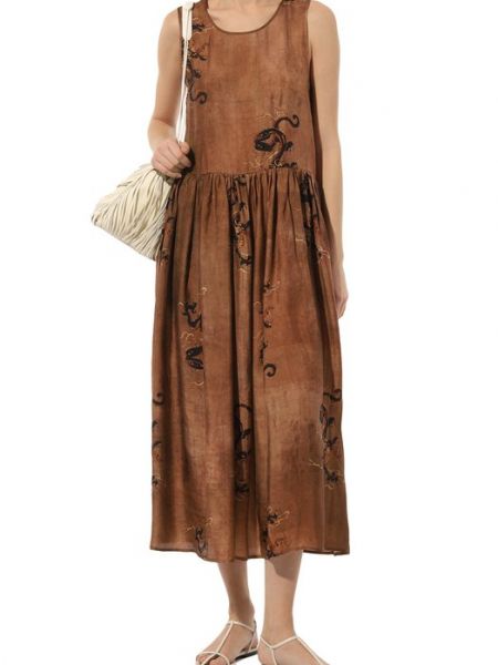 Платье Uma Wang коричневое