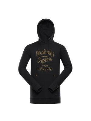 Medvilninis džemperis Alpine Pro juoda