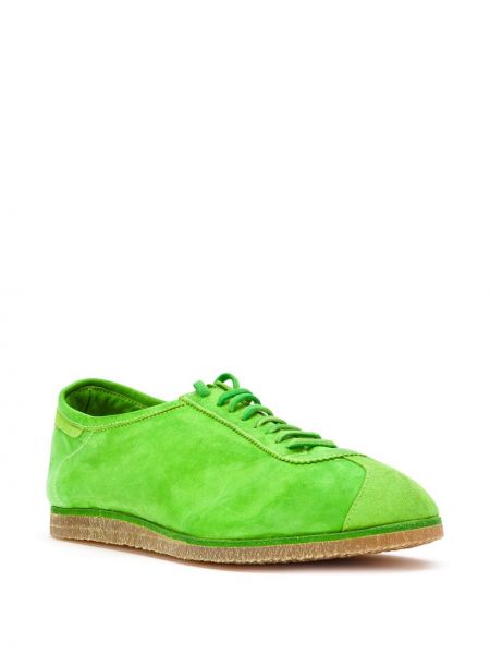 Zapatillas con cordones Guidi verde