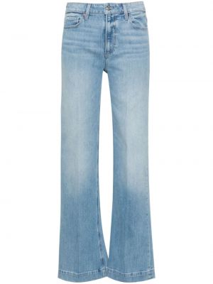 High waist jeans ausgestellt Paige blau
