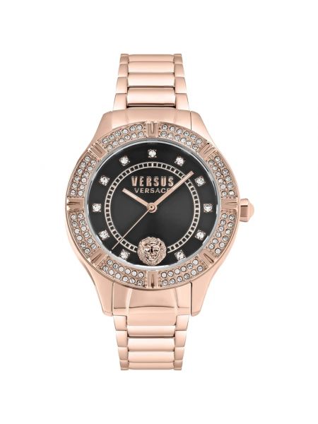 Różowy zegarek Versus Versace