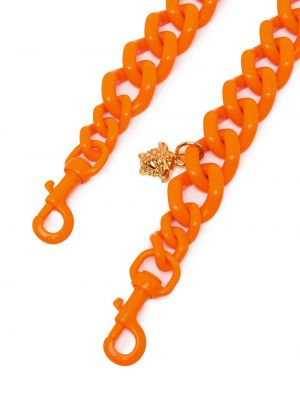 Collar Versace naranja