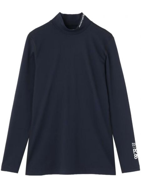 Sweter z nadrukiem Pearly Gates niebieski