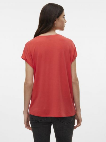 Tričko Vero Moda červené