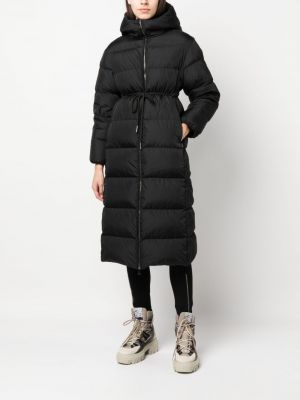 Kabát s kapucí Moncler černý