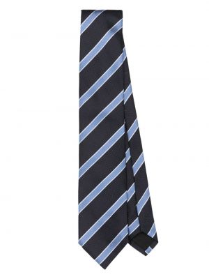 Pruhovaná hedvábná kravata Boss