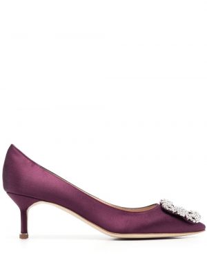 Pumps Manolo Blahnik lila