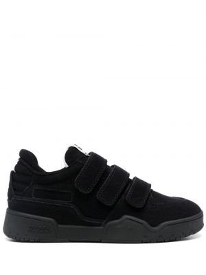 Δερμάτινα sneakers Isabel Marant μαύρο