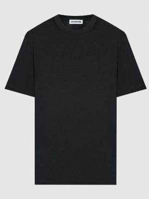 Чорна футболка Jil Sander