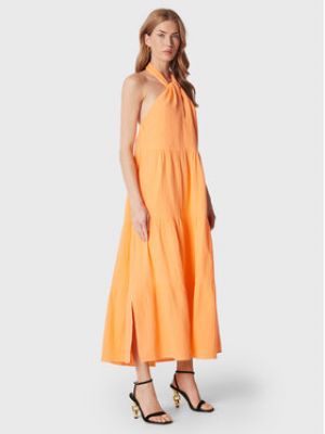 Bavlněné letní šaty Seafolly - oranžová