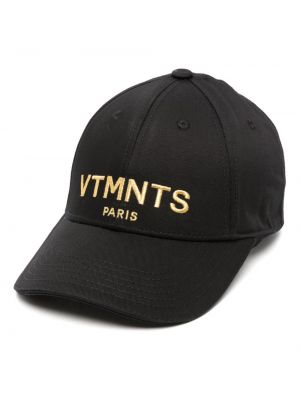 Haftowana czapka z daszkiem bawełniana Vtmnts