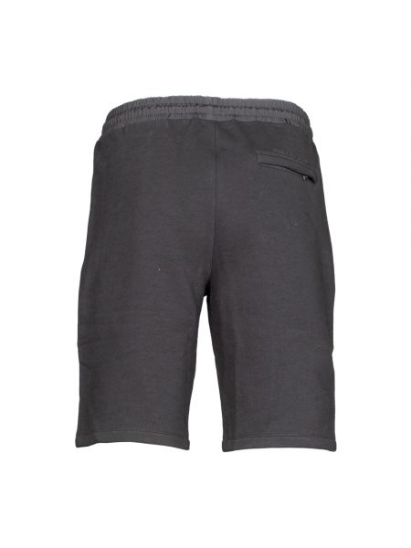 Pantalones cortos de algodón Karl Lagerfeld negro