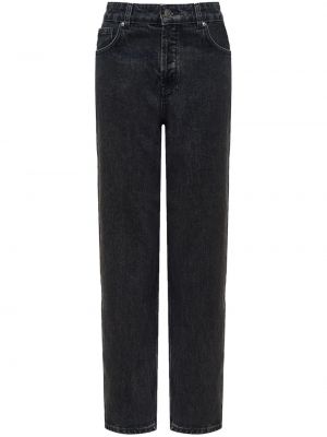 Straight jeans aus baumwoll 12 Storeez grau