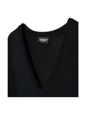 Koszulka oversize Dondup czarna