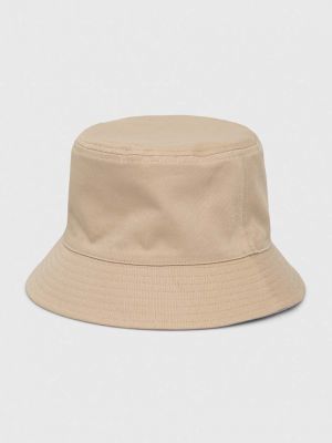 Bavlněný klobouk Calvin Klein béžový
