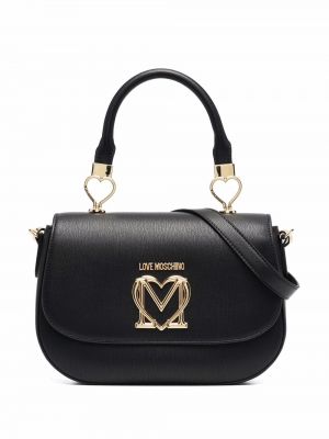 Rund bag Love Moschino svart