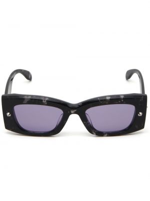 Sonnenbrille mit spikes Alexander Mcqueen Eyewear schwarz