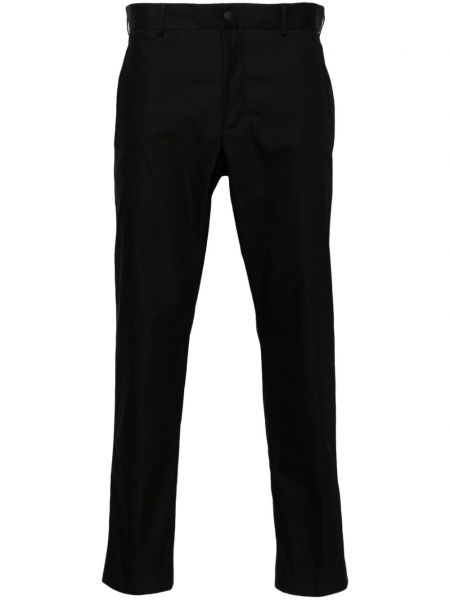 Kalhoty s nízkým pasem Pt Torino černé