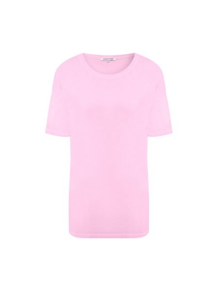Хлопковая футболка Cotton Citizen, розовая