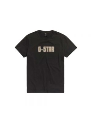 Koszulka w gwiazdy G-star czarna