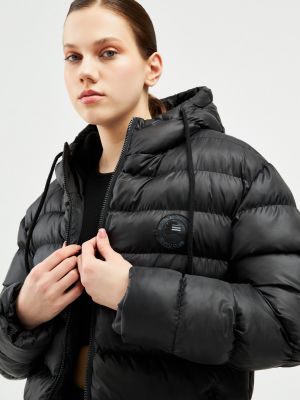 Fleece kabát D1fference fekete