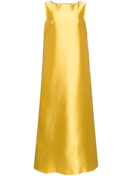 Вечерна рокля Nihan Peker жълто