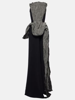 Dlouhé šaty Maticevski černé