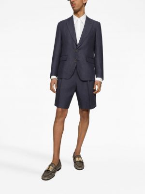 Leinen shorts Dolce & Gabbana grau