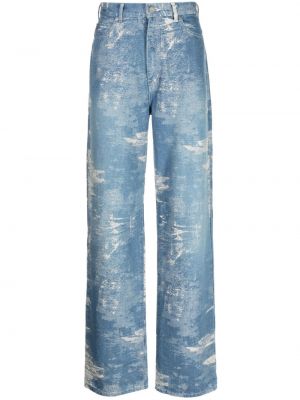 Distressed straight jeans aus baumwoll Taakk