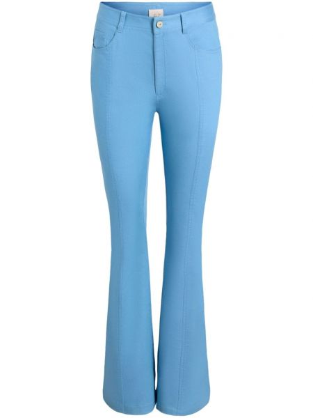 Bootcut džínsy s vysokým pásom Cinq A Sept modrá