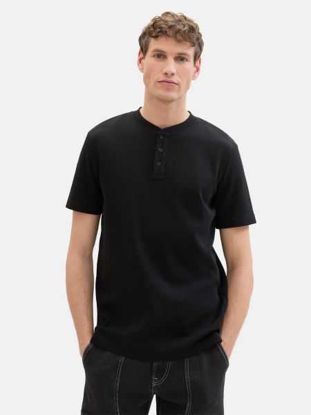 T-shirt Tom Tailor Denim noir