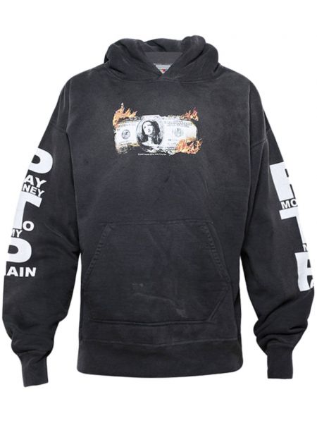 Langes sweatshirt aus baumwoll Saint Mxxxxxx schwarz