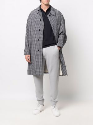 Spodnie sportowe bawełniane Tom Ford szare