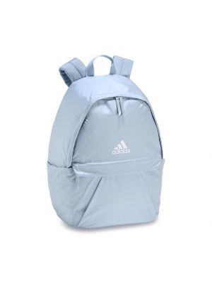 Niebieski plecak z nadrukiem Adidas