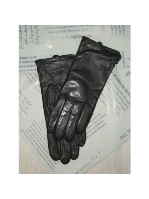 Черные перчатки Mimosa