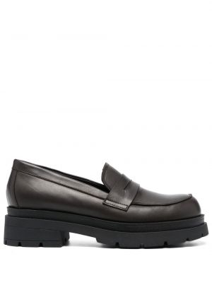 Chunky skinn loafers P.a.r.o.s.h. brun