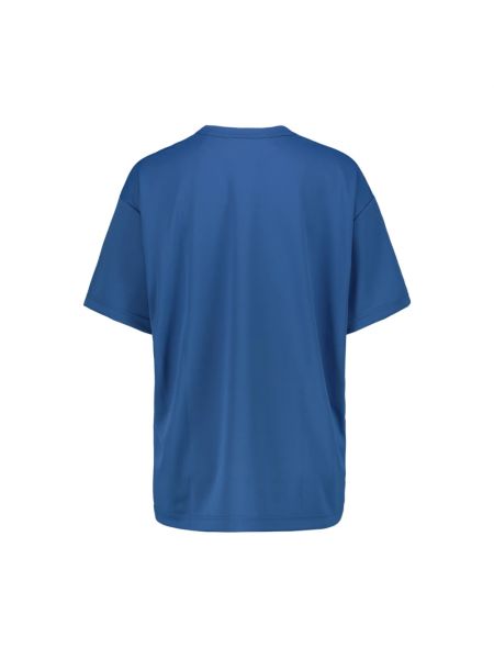 Camiseta de cuello redondo oversized Comme Des Garçons azul