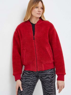 Czerwona bluza rozpinana Karl Lagerfeld