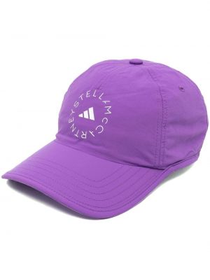 Brodert cap Adidas By Stella Mccartney lilla