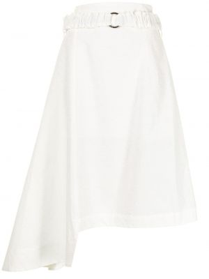 Ασύμμετρη φούστα Eudon Choi λευκό