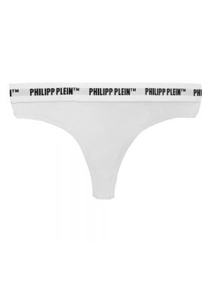 Culotte en coton Philipp Plein blanc