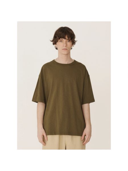 Oversize t-shirt mit rundem ausschnitt Ymc You Must Create grün