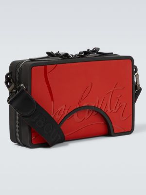 Чанта през рамо Christian Louboutin червено