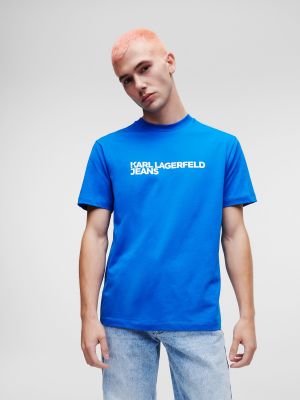 T-shirt Karl Lagerfeld Jeans bleu