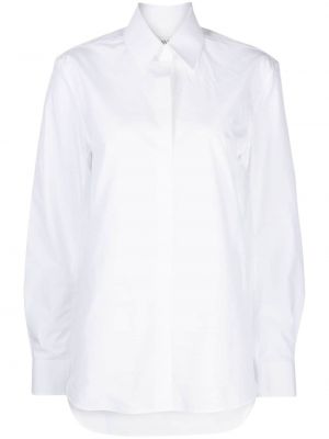 Košile s knoflíky Lanvin bílá