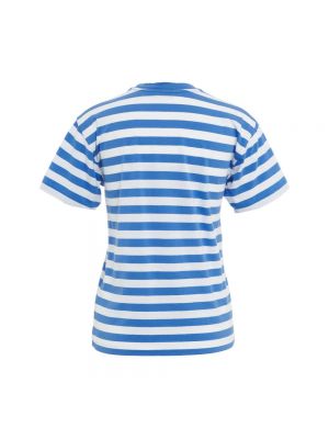 Koszulka z nadrukiem z krótkim rękawem Polo Ralph Lauren niebieska