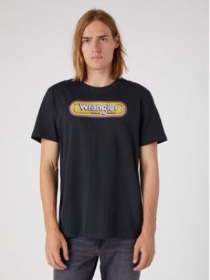 Tričko Wrangler černé