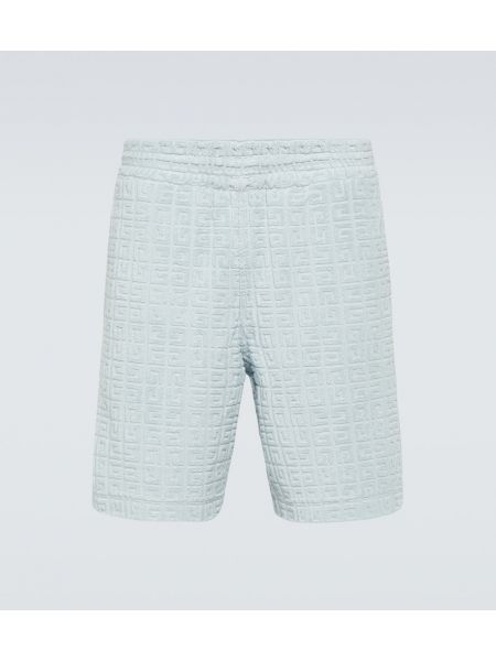 Bomuld bermudashorts Givenchy blå