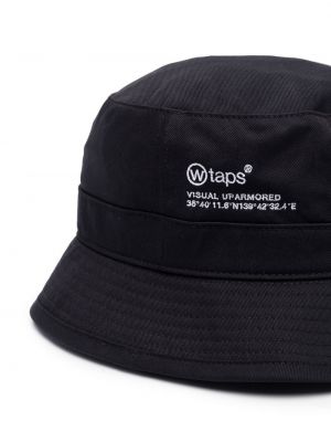 Mütze mit stickerei Wtaps schwarz
