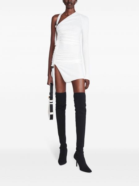 Sukienka mini asymetryczna Dion Lee biała